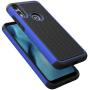 Dahkoiz Case for Motorola Moto E 2020 Case, Sturdy Durable Armor Defender Cover Dual Layer Hybrid Protective Phone Case for Motorola Moto E 2020, Blue