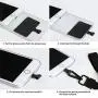 Universal Phone Lanyard Neck Wrist Straps with Durable Nylon Patch Compatible for iPhone Samsung Galaxy Huawei Series and Most Smartphone (Pure Black) Universal Phone Lanyard Neck Wrist Straps with Durable Nylon Patch Compatible for iPhone Samsung Galaxy Huawei Series and Most Smartphone (Pure Black)
