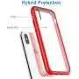 JETech Case for Apple iPhone Xs and iPhone X, Shock-Absorption Bumper Cover, Red