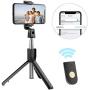 Selfie Stick Tripod with Removable Wireless Bluetooth Remote Shutter Compatible,Mini Pocket Selfie Stick for iPhone 11/XR/X/8/8P/7/7P/6s/6 Samsung Galaxy S9/8/7 Note 9/8/7 Nubia