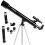 Celestron - PowerSeeker 50AZ Telescope - Manual Alt-Azimuth Telescope for Beginners - Compact and Portable - BONUS Astronomy Software Package - 50mm Aperture