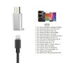 iPhone to Android Adapter, HkittyXiong Apple Lightning to Micro USB Cable Adaptor Charge Sync Connector for Smartphone, Tablet, GPS, Power Bank Through Apple Lighting Cable