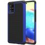 Dahkoiz Case for Samsung Galaxy A71 5G Case with Tempered Glass Screen Protector[2 Pack],Drop Protection Armor Defender Cover Dual Layer Hybrid Protective Phone Cases for Samsung Galaxy A71 5G, Blue