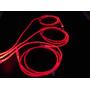 YICHUMY 3 Packs Led Flowing Phone Charging Cable Glow in The Dark USB Charger Cable Compatible with Phone XR/XS MAX/X/Phone 8 Plus/7 Plus/6 Plus/LED Visible Flowing Charging Cord (Red)