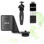 UKCOCO 3 Pcs Accessories for DJI OSMO Pocket Mobile Phone Tripod Holder Mount Fix Stand Bracket Set with Tripod Cold Shoe Mount for OSMO Pocket Handheld Gimbal (Black)