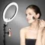 10.2" Selfie Ring Light with Tripod Stand & Cell Phone Holder for Live Stream/Makeup, UBeesize Mini Led Camera Ringlight for YouTube Video/Photography Compatible with iPhone Android (Black) 10.2" Selfie Ring Light with Tripod Stand & Cell Phone Holder for Live Stream/Makeup, UBeesize Mini Led Camera Ringlight for YouTube Video/Photography Compatible with iPhone Android (Black)