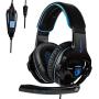 SADES SA810 Gaming Headset Surround Sound Stereo Headphones Bass Gaming Headphones with Noise Isolation Microphone Volume Control for Xbox One PS4 PC Laptop Mac Mobile