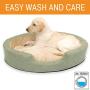 K&H Pet Products Thermo-Snuggly Sleeper Heated Pet Bed Sage