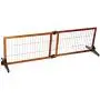 Carlson 70-Inch Wide Adjustable Freestanding Pet Gate, Premium Wood Carlson 70-Inch Wide Adjustable Freestanding Pet Gate, Premium Wood