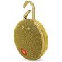 JBL CLIP 3 - Waterproof Portable Bluetooth Speaker - Yellow