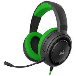 Corsair HS35 - Stereo Gaming Headset - Memory Foam Earcups - Headphones Designed for Xbox One and Mobile - Green