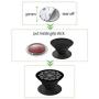 Metal Plate for Socket User, Pop-Tech MagicPlate with 3M Sticky Adhesive Replacement for Magnetic Phone Car Mount & Magnet Cell Phone Cradle Holder - 6 Rose Gold, 2 Black