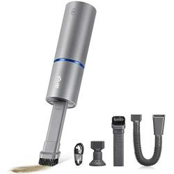 Brigii Mini Vacuum, Air Duster and Hand Pump 3 in 1, Small Cordless Handheld Vacuum, USB Rechargeable, Easy to Clean Desktop, Keyboard, Drawer, Car Interior and Other Crevices, Small Spaces -Y120 Pro