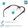 SolidWork 3x professional shooting glasses - shooting eye protection fog-free, scratch-resistant and UV protective coated lenses - ballistic glasses with clear lenses SolidWork 3x professional shooting glasses - shooting eye protection fog-free, scratch-resistant and UV protective coated lenses - ballistic glasses with clear lenses