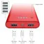 Portable Charger Power Bank【24800mAh】HETP High Capacity External Battery Pack with 4 LED Lights Ultra-Compact High-Speed Recharging Battery Charger for Smart Phone Android Phone Tablet and More - Red Portable Charger Power Bank【24800mAh】HETP High Capacity External Battery Pack with 4 LED Lights Ultra-Compact High-Speed Recharging Battery Charger for Smart Phone Android Phone Tablet and More - Red