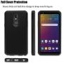 AMENQ Case for LG Stylo 5 L722DL, LG Stylo 5+/Stylo 5V/Stylo 5X Case, [Built-in Screen Protector] Full Body Heavy Duty with TPU Bumper and Rugged Hard PC Armor Protective Cover for LG Phone (Black)