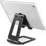 Adjustable iPad Stand, Tablet Stand Holders, Cell Phone Stands, iPhone Stand, Nintendo Switch Stand, iPad Pro Stand, iPad Mini Stands and Holders for Desk (4-10 inch)