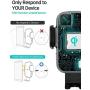 REDBEAN Wireless Car Charger 15W Qi Fast Charging Auto Clamping Mount Windshield Dashboard Air Vent Phone Holder Compatible with iPhone 11 Pro Max XS XR X 8 Plus Samsung S10 S9 S8(Modern Black)