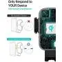 REDBEAN Wireless Car Charger 15W Qi Fast Charging Auto Clamping Mount Windshield Dashboard Air Vent Phone Holder Compatible with iPhone 11 Pro Max XS XR X 8 Plus Samsung S10 S9 S8(Modern Black)