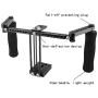 CAMVATE Monitor Cage with Adjustable Handles for 5 inch and 7 inch LCD Monitors