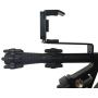 Universal Cell Phone Holder Mount Bow Phone Mount for Smartphone Camera 2 Installation Methods