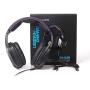Sades SA920 3.5mm Wired Over Ear Stereo Bass Gaming Headphone Headset with Microphone for New Box one/ PS4/ PC/iOS/Computer/Smart Phones/Mobiles/Laptop/Mac /(Black Purple) (Renewed)