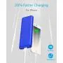 Anker PowerCore 20100mAh Portable Charger - Ultra High Capacity Power Bank with 4.8A Output and PowerIQ Technology, External Battery Pack for iPhone, iPad & Samsung Galaxy & More Blue Anker PowerCore 20100mAh Portable Charger - Ultra High Capacity Power Bank with 4.8A Output and PowerIQ Technology, External Battery Pack for iPhone, iPad & Samsung Galaxy & More Blue
