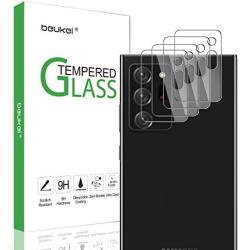 [4 Pack] Beukei for Camera Lens Protector for Samsung Galaxy Note 20 Ultra,9H Hardness Tempered Glass HD Clear Bubble Free Anti-scratch Glass Lens Glass Protector