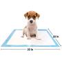 StayDry Pee Pads for Dogs - Durable, Super Absorbent, Layered Leak Proof Dog Pee Pads - Multi-Use including Puppy Crate Training - Puppy Pads 100 Count - 22" x 22"