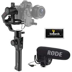 Moza Air 2 3-Axis Handheld Gimbal Stabilizer with Rode VideoMic Pro & 5-Pack Screen Cleaning Wipes Bundle