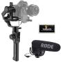 Moza Air 2 3-Axis Handheld Gimbal Stabilizer with Rode VideoMic Pro & 5-Pack Screen Cleaning Wipes Bundle