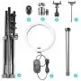 10" RGB Selfie Ring Light, NaCot LED Large Ring Light with Tripod & Phone Holder, Multicolor Studio Light with 13 Brightness and Camera Remote for Photography, YouTube and Studio 10" RGB Selfie Ring Light, NaCot LED Large Ring Light with Tripod & Phone Holder, Multicolor Studio Light with 13 Brightness and Camera Remote for Photography, YouTube and Studio
