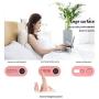Slide Webcam Cover Ultra Slim 0.027inch Web Camera Cover for Computer, Dell HP Lenovo Laptop, iMac, MacBook Pro, Smartphone, Slider Camera Blocker Protect Privacy and Securtiy(Pink-2Pack)