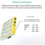 Sethruki Shaking Cute Pineapple Portable Charger Long Fast Charging Slim 10400mAh Power Bank Cartoon Girls External Battery Pack Compatible for All Smartphone Cellphone Tablet