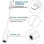 [Apple MFi Certified] iPhone Headphone Adapter Jack Lightning to 3.5mm Cord Dongle,2 Pack Lightning to 3.5mm Headphones Jack Adapter Aux Cable Earphones/Earbuds Converter for iPhone SE/11/X/XR/XS/7 8