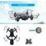 Mini Drone with 720P Camera for Kids and Adults, EACHINE E61HW WiFi FPV Quadcopter with 720P HD Camera Selfie Pocket Nano Drone for Beginner - Auto Hover Mode, One Key Take Off/Landing, APP Control