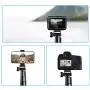 Selfie Stick Tripod, Ruittos 54” Extendable Phone Tripod Ring Light Stand Portable Heavy Duty, with Bluetooth Wireless Remote and Go Pro Adapter Compatible with iPhone 11 X Xs Andrion Phone (E5)