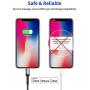 USB C to Lightning Cable 4FT, JSAUX [Apple MFi Certified] iPhone 11 Lightning to USB-C PD Fast Charging Cable Compatible with iPhone 11/11 Pro/11 Pro Max/X/XS/XR/XS/8 Plus,Supports Power Delivery-Grey