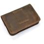 NKns Waterproof Backpack Mens Wallet Leather Mens Pockets Mobile Phone Bag Small Bag Travel Wallet Mens Passport Holder
