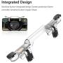 Mobile Game Controller | Pubg Controller Gamepad Copper + Plastic + Silicone Mobile Phone Game Trigger Fire Button Handle for Shooter Controller Dropship