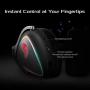 ETH Qwee ROG Delta RGB Gaming Headset with Hi-Res ESS Quad-DAC, Circular RGB Lighting Effect and USB-C Connector for PCs, Consoles and Mobile Gaming
