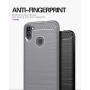 Galaxy A11 case,Samsung A11 case,with HD Screen Protector,MAIKEZI Soft TPU Slim Fashion Non-Slip Protective Phone Case Cover for Samsung Galaxy A11(Navy Brushed TPU)