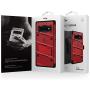 ZIZO Bolt Series for Galaxy S10 Case with Kickstand Holster Lanyard - Red