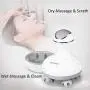 LATME Electric Scalp Massager Portable Head Scratcher Massager Handheld with Tissue Kneading 84 Nodes Gifts Idea Stress Release Full Body Massage for Muscles Back Shoulder Calf Pain (White-Grey) LATME Electric Scalp Massager Portable Head Scratcher Massager Handheld with Tissue Kneading 84 Nodes Gifts Idea Stress Release Full Body Massage for Muscles Back Shoulder Calf Pain (White-Grey)