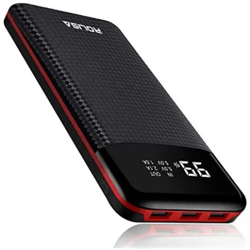 Portable Charger Power Bank 24000mAh High Capacity Battery Packs with 3 USB Output Ports Backup Battery,Digital Display LCD Screen,Compatible with Smart Phones,Android Devices,Tablets and Others Portable Charger Power Bank 24000mAh High Capacity Battery Packs with 3 USB Output Ports Backup Battery,Digital Display LCD Screen,Compatible with Smart Phones,Android Devices,Tablets and Others