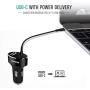 Nekteck USB Type C Car Charger with 45W Power Delivery and 12W USB A Port for Ipad pro, MacBook Pro/Air 2018, Galaxy S9/S8, Google Pixel 3XL, 3.3ft USB C Cable Included (NOT Ideal for Note10/S10+PPS
