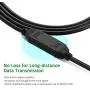 SNANSHI USB Printer Cable 50 ft Active Printer Cable USB 2.0 Type A Male to Type B Male Printer Scanner Cable Built-in Signal Booster Chip Extra Long 50 Feet Printer Cable SNANSHI USB Printer Cable 50 ft Active Printer Cable USB 2.0 Type A Male to Type B Male Printer Scanner Cable Built-in Signal Booster Chip Extra Long 50 Feet Printer Cable