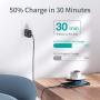 iPhone Fast Charger, CHOETECH USB C Charger 18W PD Wall Charger with 4FT Nylon Braided USB-C to Lightning Cable [MFi Certified] Compatible iPhone SE/11/11 Pro/11 Pro Max/X/XS/XR/8/8+,iPad Pro, AirPods