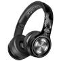 Picun P26 Wireless Headphones Bluetooth 5.0, Monkey Pinking Edition 40H Playtime Hi-Fi Stereo Bluetooth Headphone Over Ear with Mic Foldable Wired/Wireless/TF for Phone with Carrying Case (Camo)
