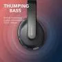 Anker Soundcore Life Q10 Wireless Bluetooth Headphones, Over Ear, Foldable, Hi-Res Certified Sound, 60-Hour Playtime, Fast USB-C Charging, Deep Bass, for Travel, Online Class, Home Office (Black)